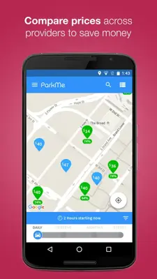 ParkMe android App screenshot 2